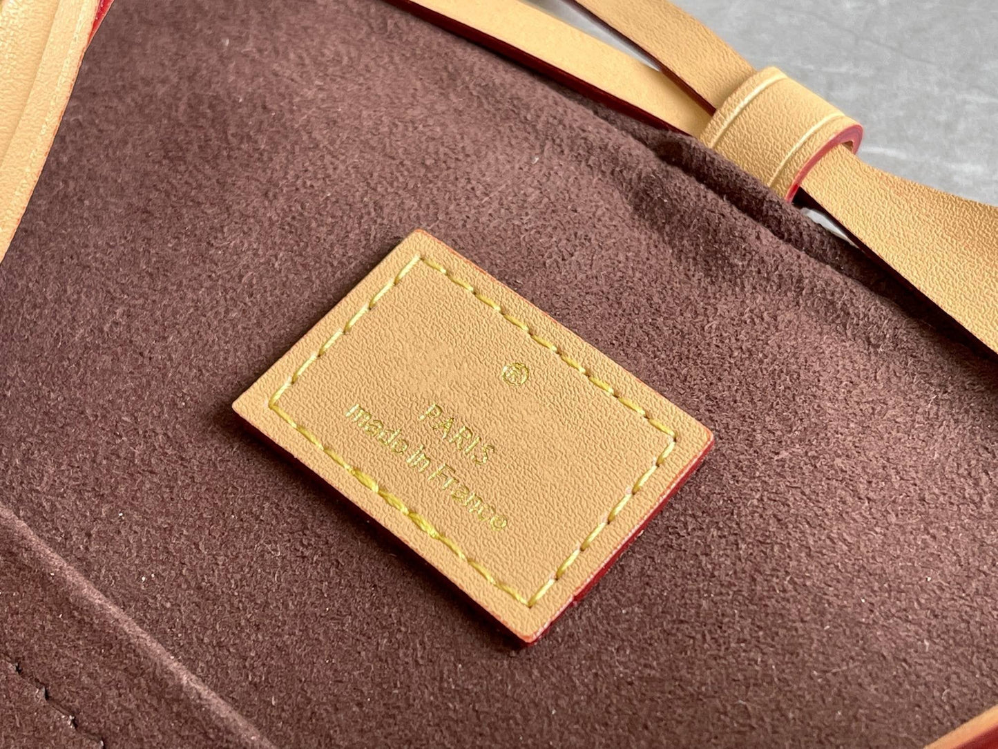 SAC À MAIN NOE 15 CM EN TOILE MONOGRAMME