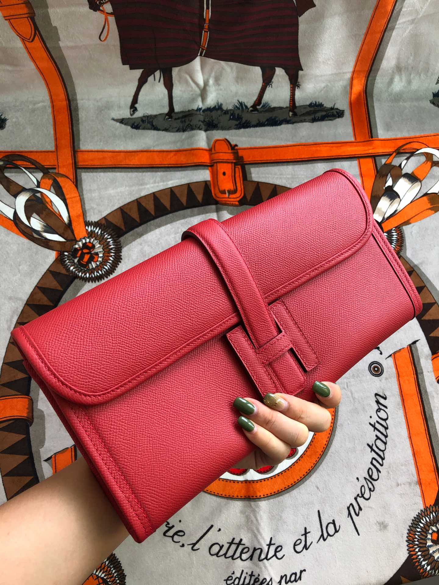 HM Jige 29 Rouge Epsom 229079