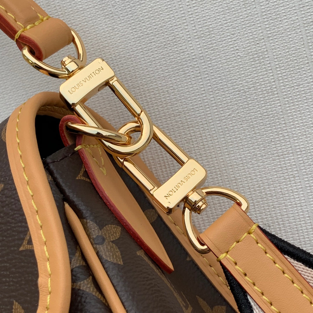 diane 24 brown monogram canvas