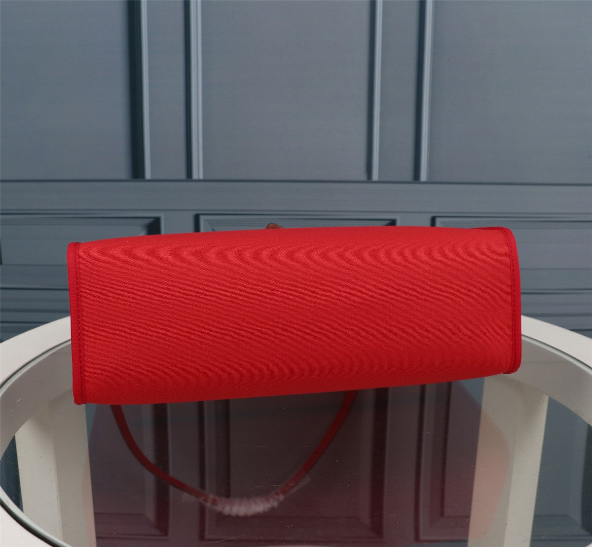 HM HERBAG ZIP 31 TOILE ROUGE