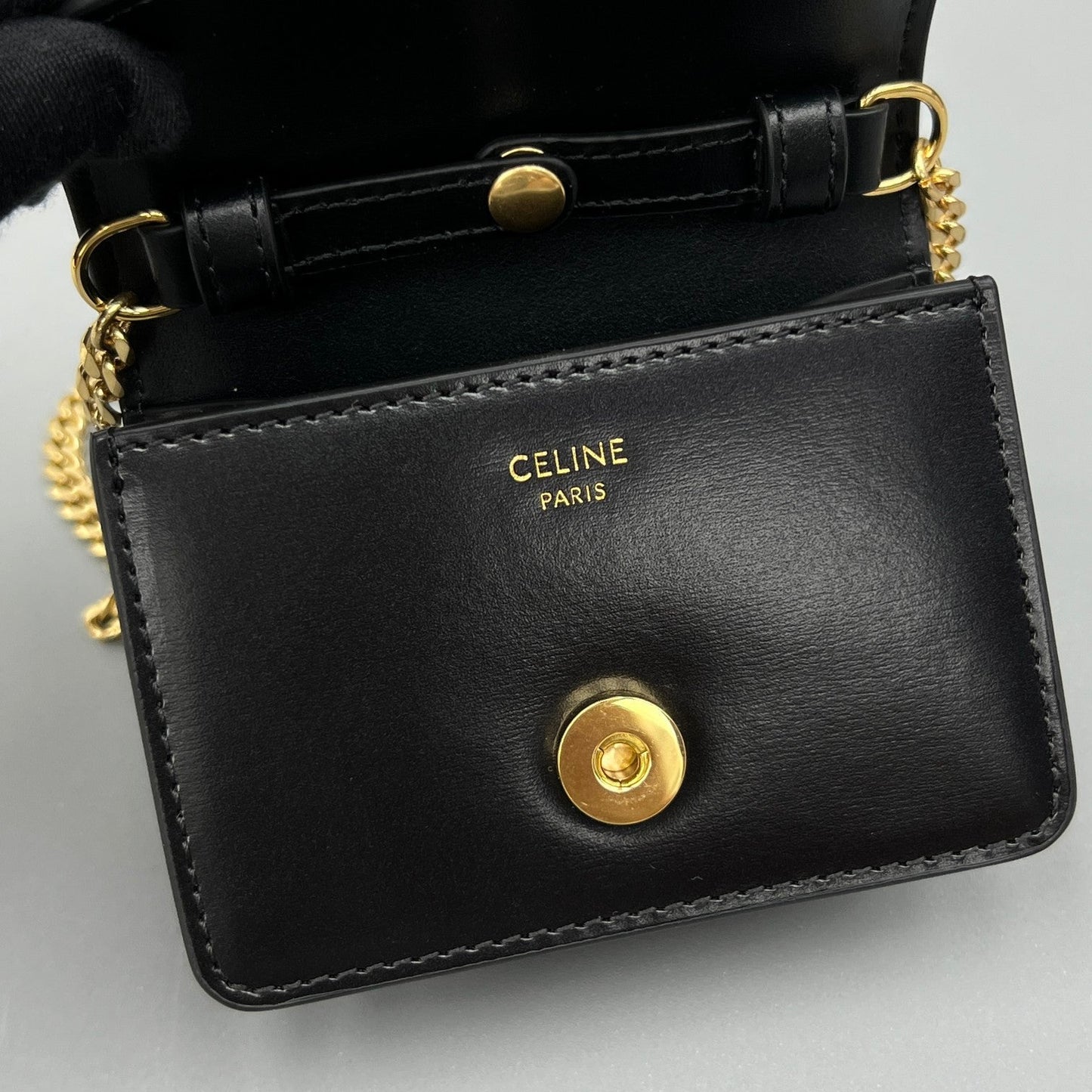 CUIR TRIPHOME 11 ブラックカーフスキン