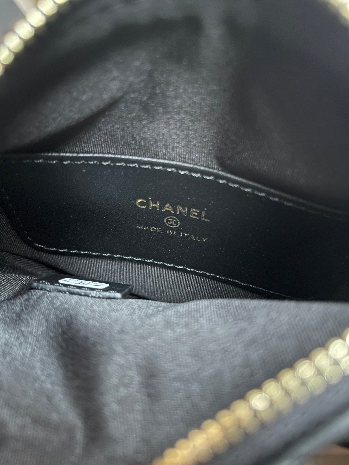 MINI SAC HOBO 16 EN CUIR D'AGNEAU NOIR