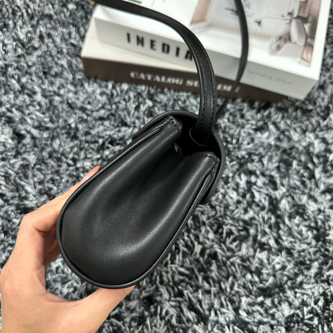 CLASSIC MINI 18 CUIR DE VEAU NOIR