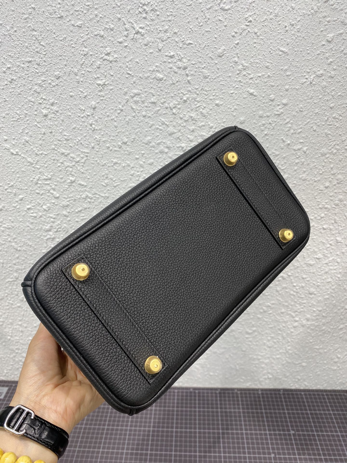 HM バーキン 25cm ブラック クロコダイル&トゴレザー ゴールド金具