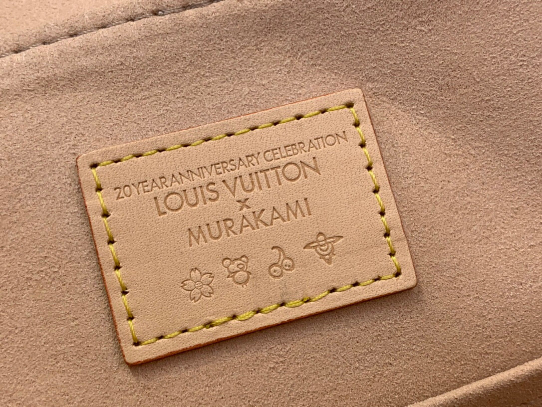 LV ヴェネツィア LV x TM ホワイト マルチカラー モノグラム キャンバス 203340