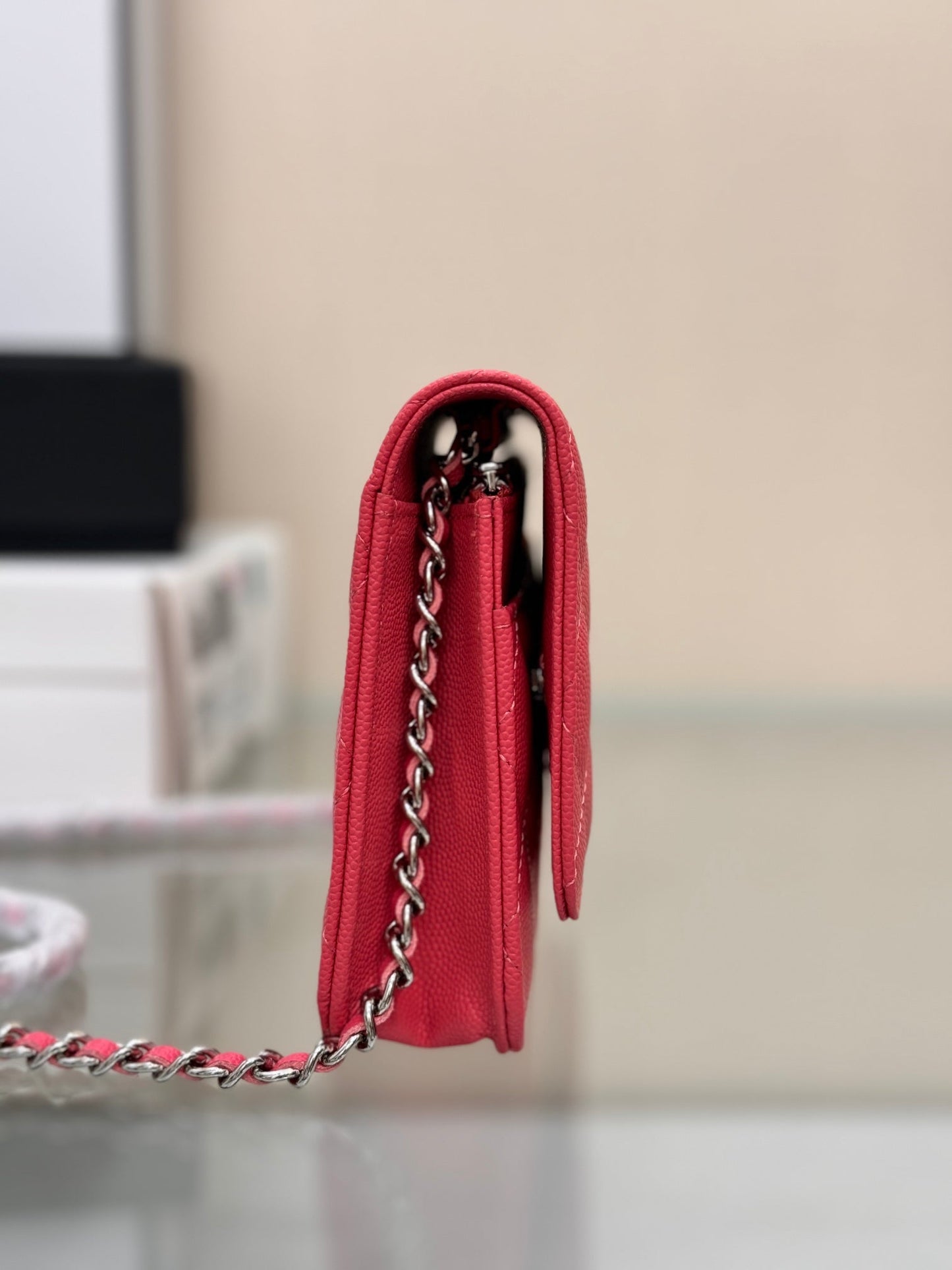 WOC 19CM ROUGE CAVIAR QUINCAILLERIE ARGENTÉE