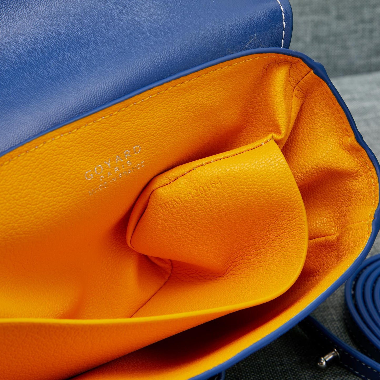 SAIGON SOUPLE MINI SAC EN TOILE BLEUE