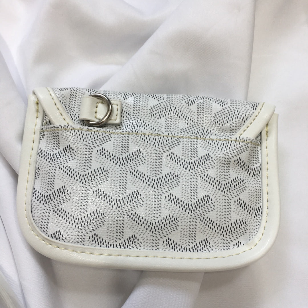 MINI SAC HOBO BOHEME 38CM TOILE BLANCHE