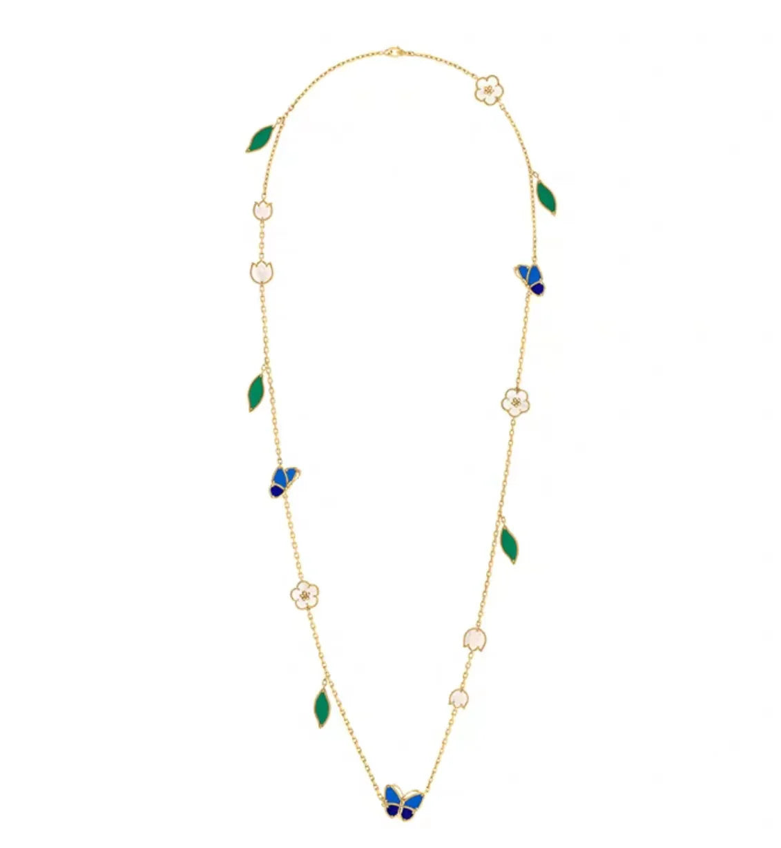 2026 NEW STYLE LUCKY SPRING GOLD MOTIFS NECKLACE