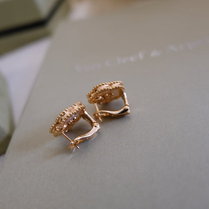 2026 NEW STYLE LUCKY SPRING WHITE MOP EARRINGS