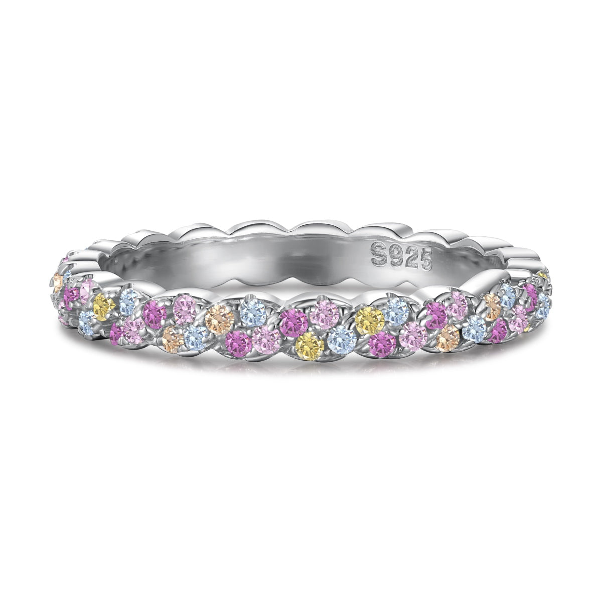 [HOT]Dainty Ebullient Round Cut Daily Ring