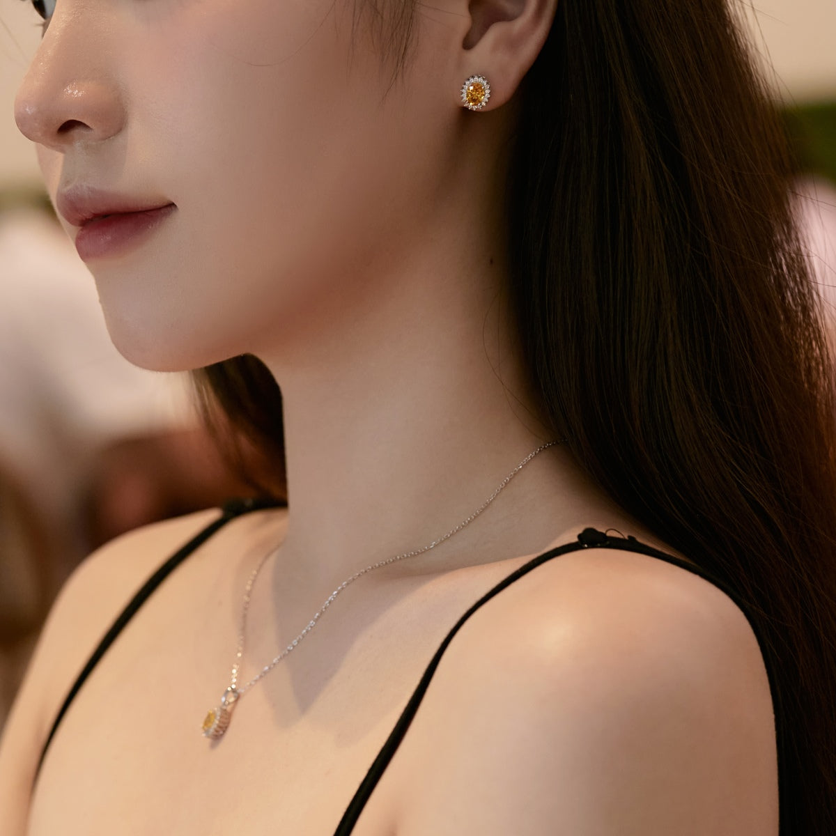 [HOT] Boucles d'oreilles délicates à coupe ovale radiante pour le quotidien