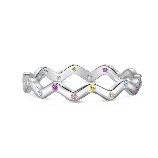 [HOT]Ornate Vibrant Round Cut Daily Ring