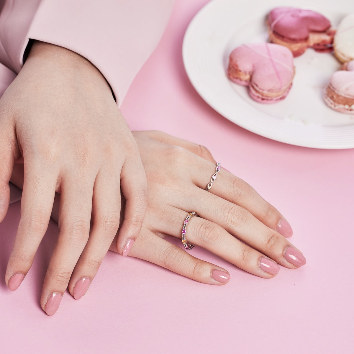 [HOT] Bague quotidienne élégante et énergique à coupe ronde