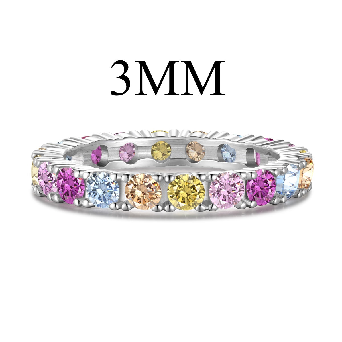 [HOT] Bague de tennis ronde brillante et éblouissante