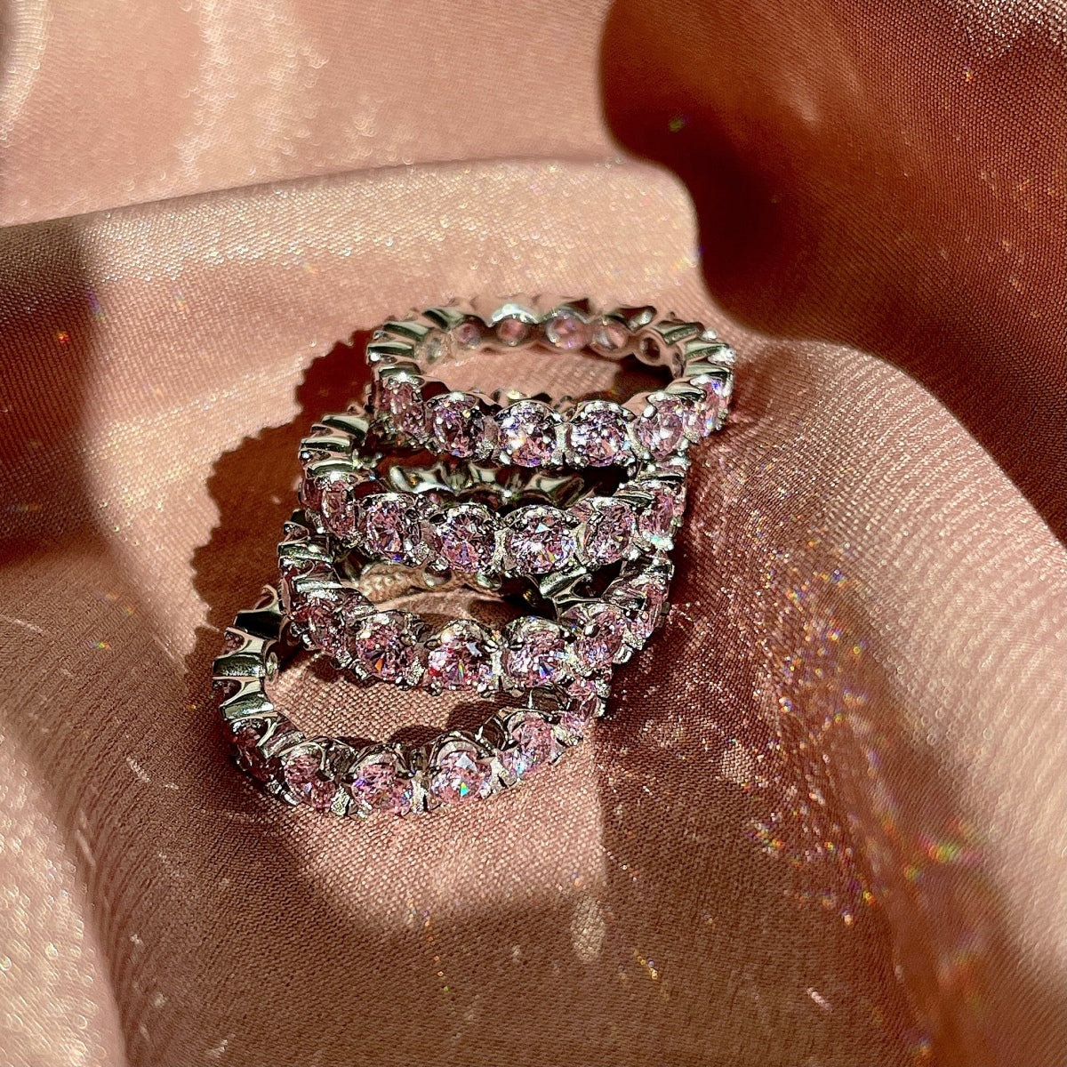 [HOT]Eternity Round Cut Tennis Ring