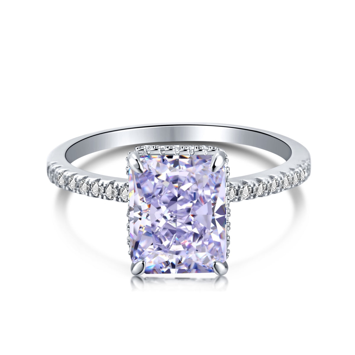 [HOT]4.0 Carat Luxurious Engagement Ring