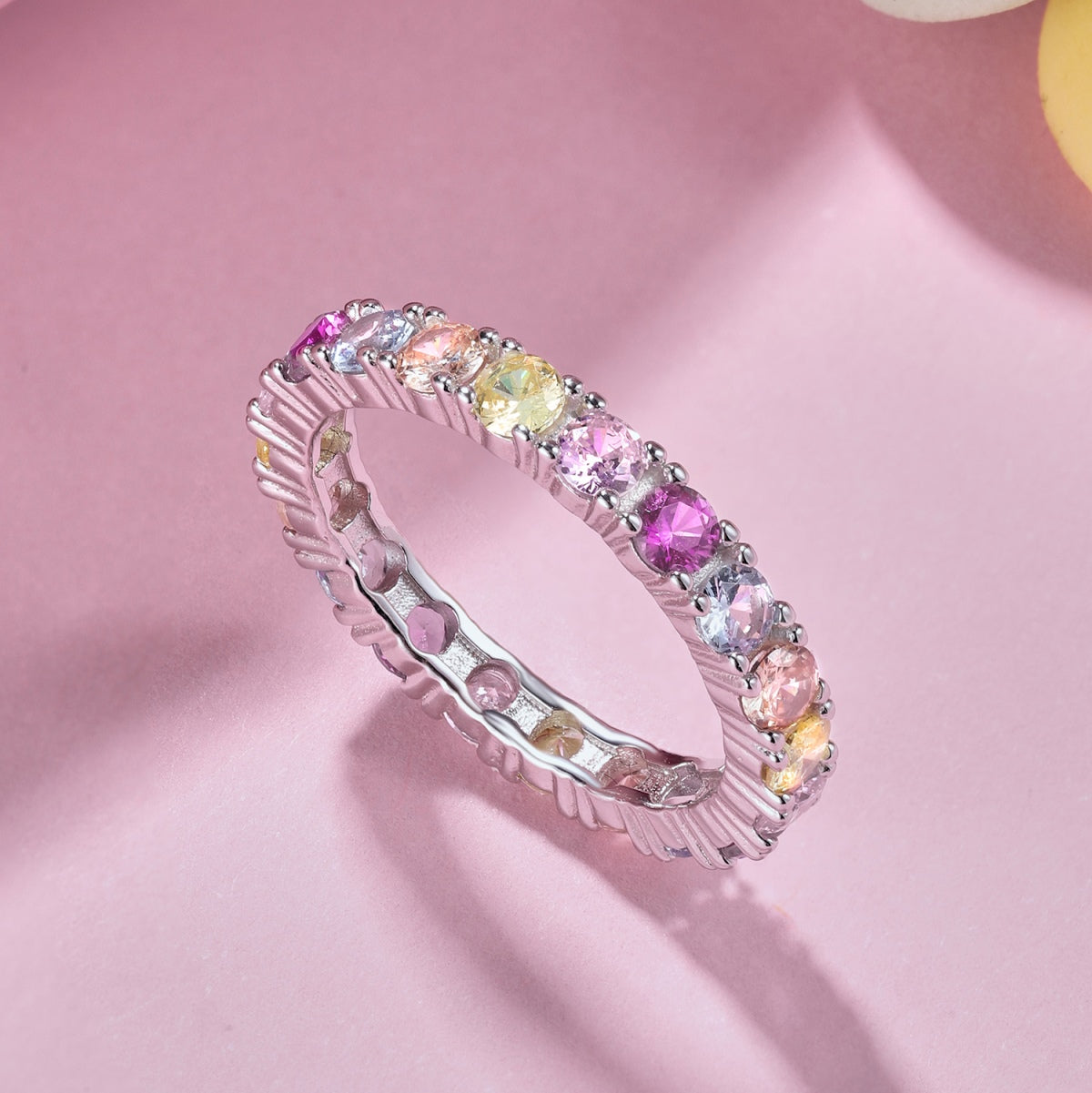 [HOT] Bague de tennis ronde brillante et éblouissante