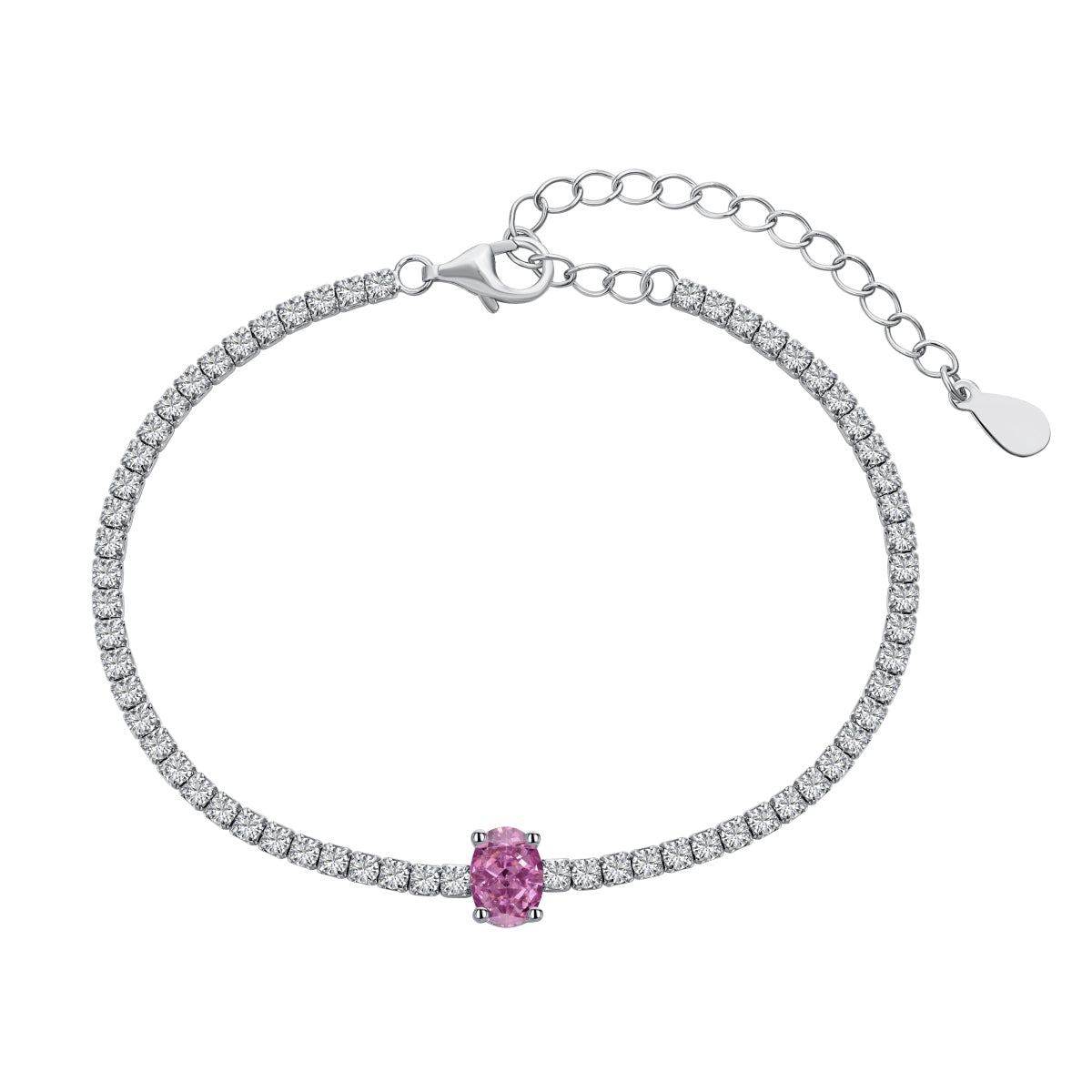 [HOT]0.75カラットの絶妙なオーバルカットデイリーブレスレット