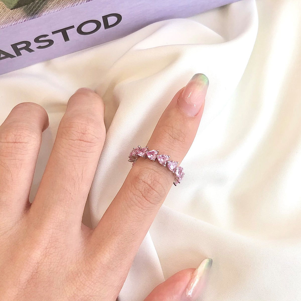 [HOT]0.25 Carat Radiant Romance Heart Cut Lover Ring