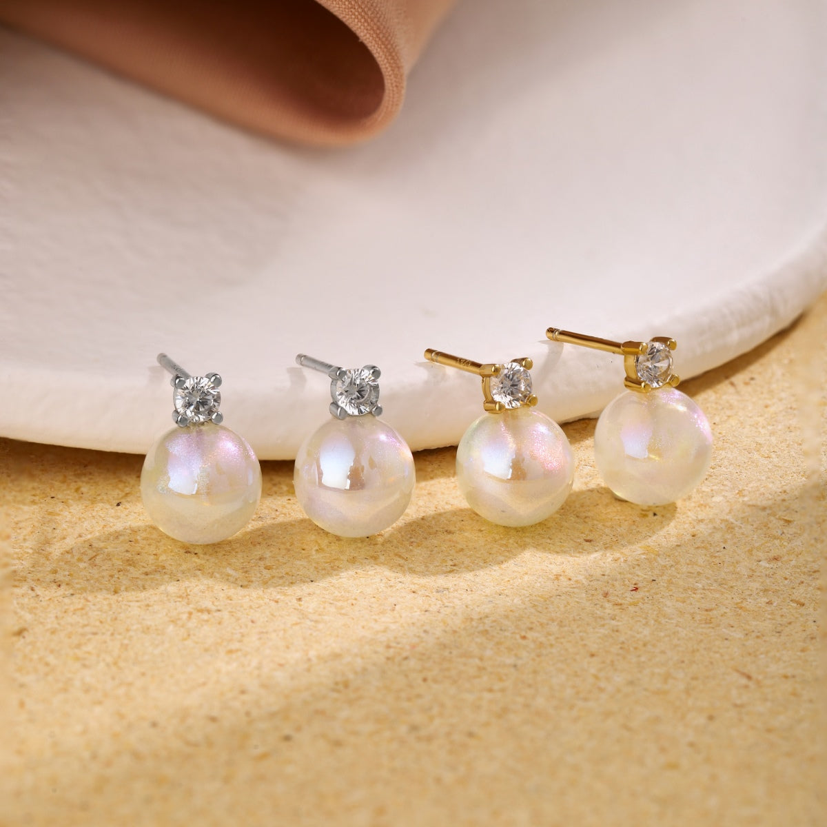 [HOT] Boucles d'oreilles sirène en perles Symphony