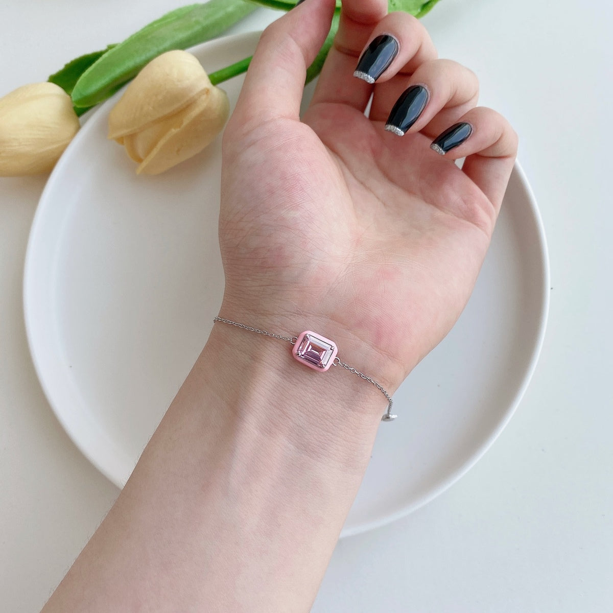 [HOT] Bracelet quotidien scintillant et coloré en émeraude taille 2,0 carats