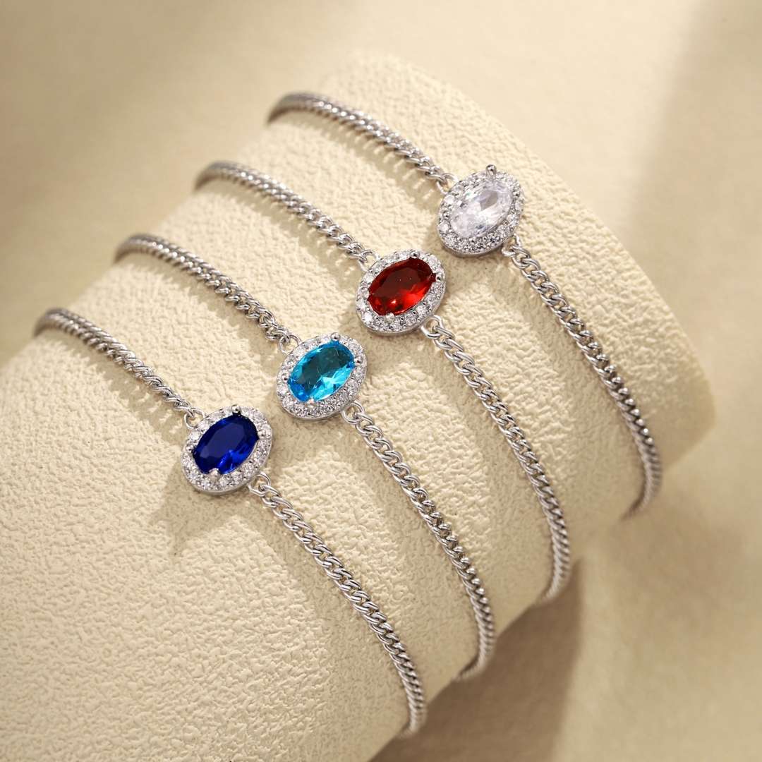 [HOT]美しいオーバルシェイプのブレスレット