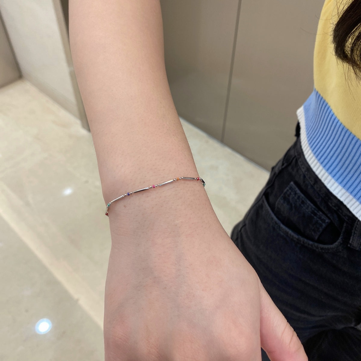 [HOT]ユニークでカラフルなデイリーブレスレット