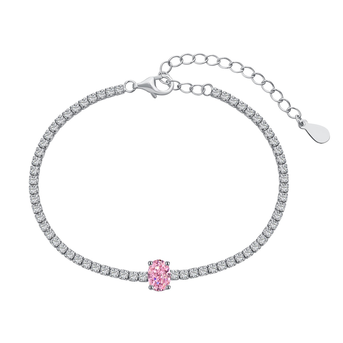 [HOT]0.75カラットの絶妙なオーバルカットデイリーブレスレット