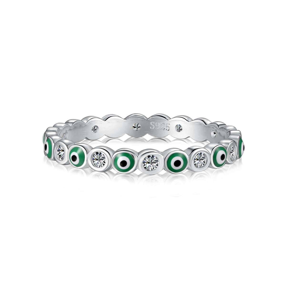 [HOT]Sparkling Vibrant Round Shape Daily Ring