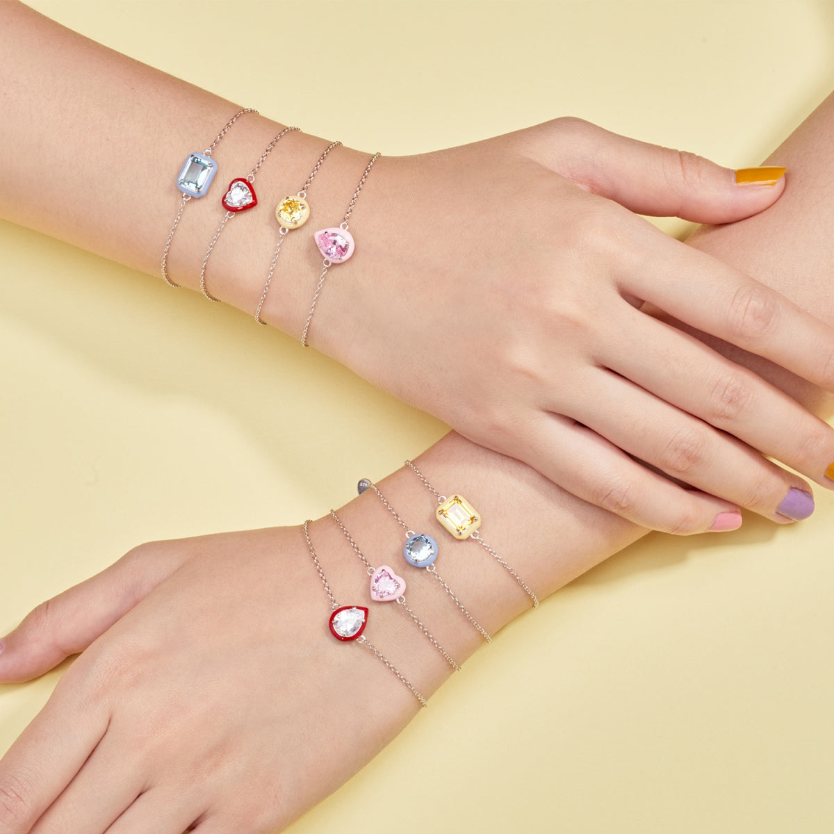 [HOT] Bracelet quotidien scintillant et coloré en émeraude taille 2,0 carats