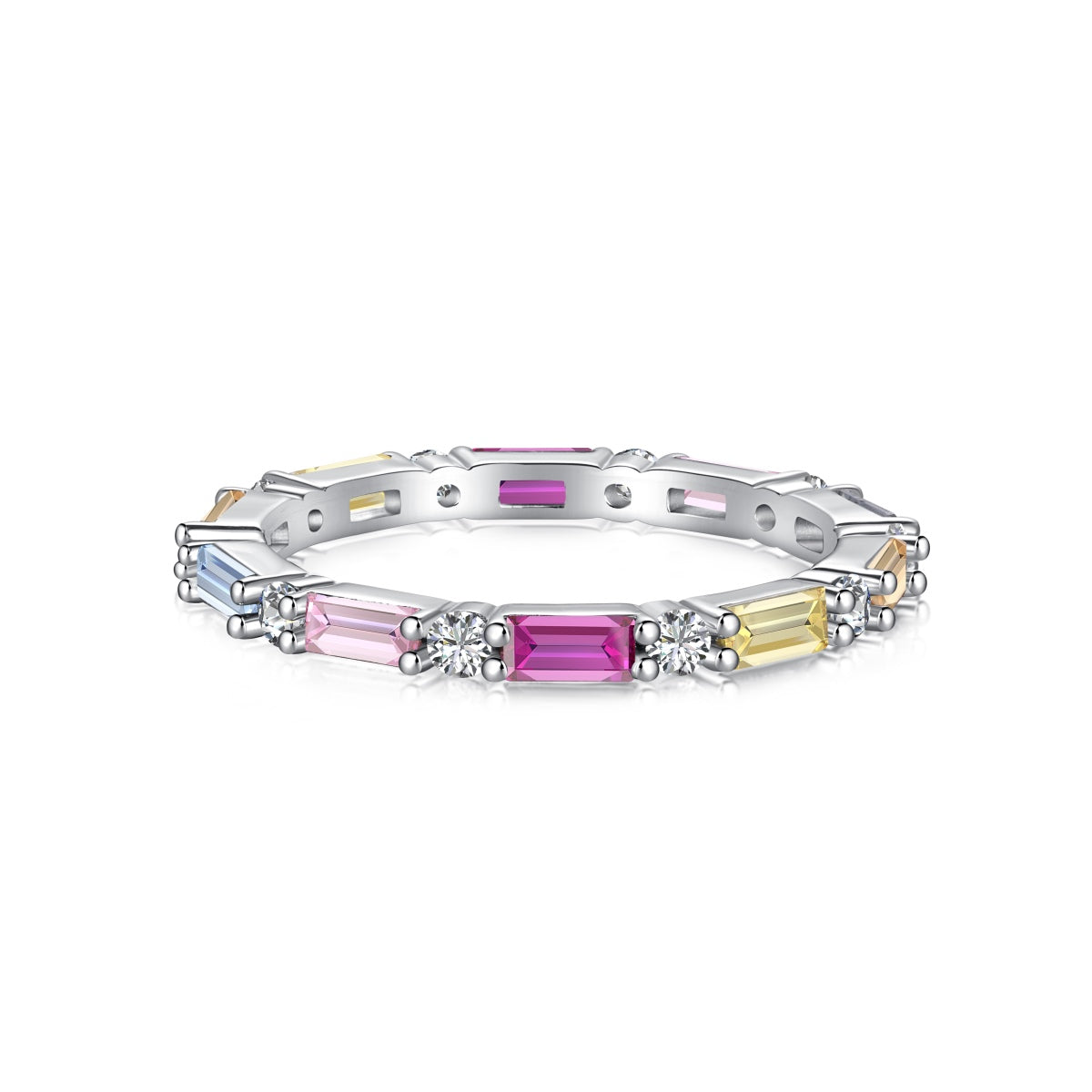 [HOT]Lively In Shades Elegant Radiant Cut Daily Ring