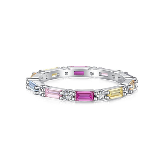 [HOT]Lively In Shades Elegant Radiant Cut Daily Ring