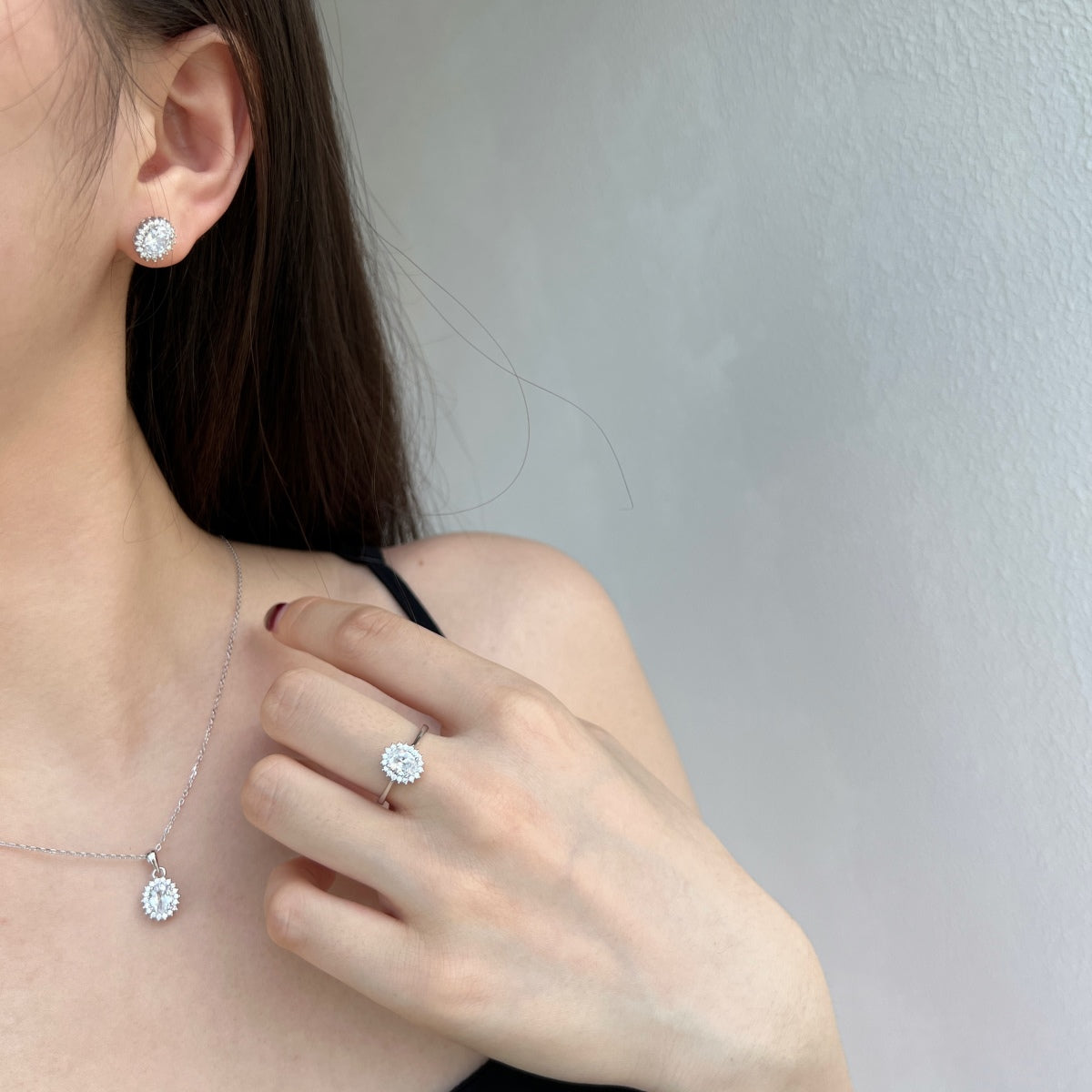 [HOT] Boucles d'oreilles délicates à coupe ovale radiante pour le quotidien
