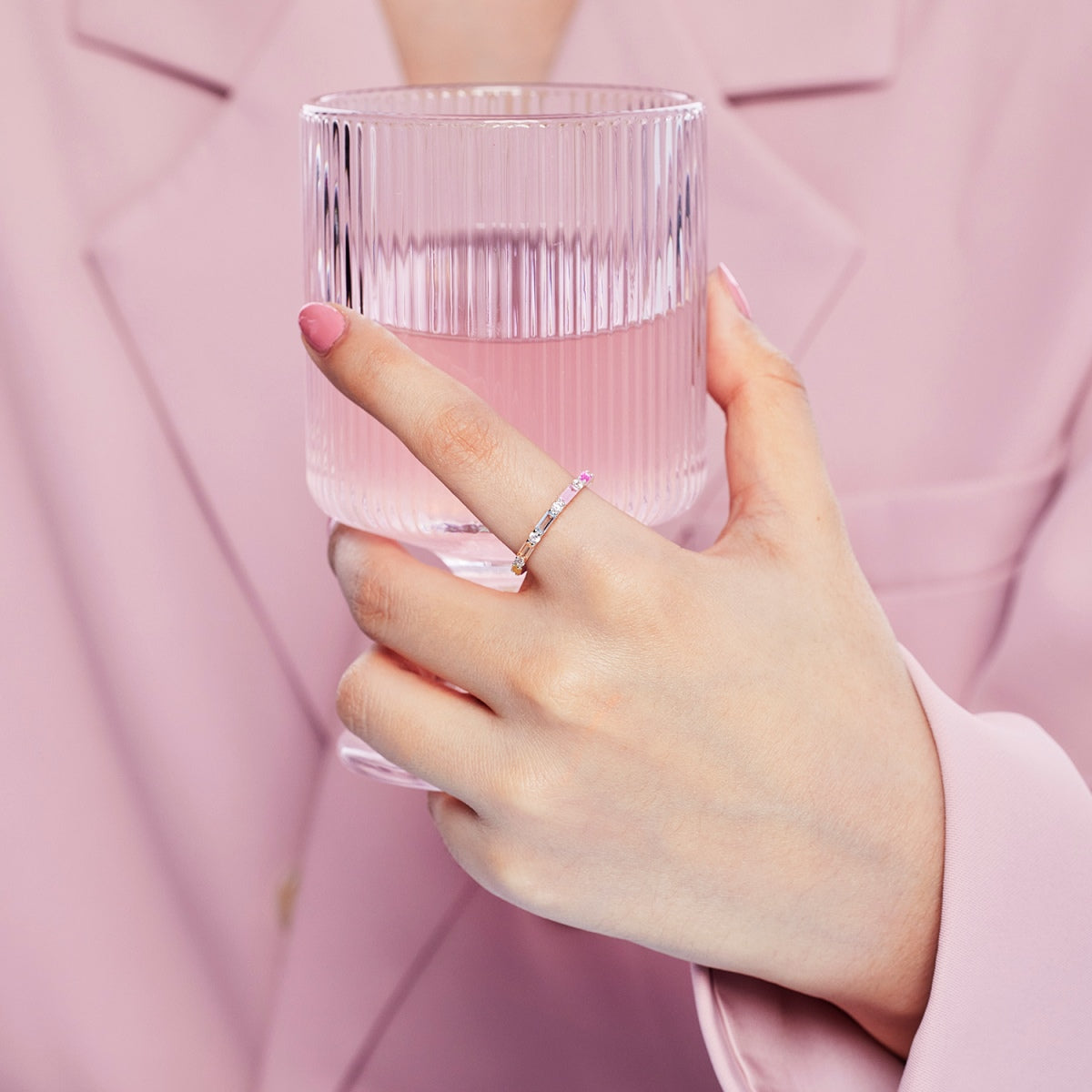 [HOT]Lively In Shades Elegant Radiant Cut Daily Ring