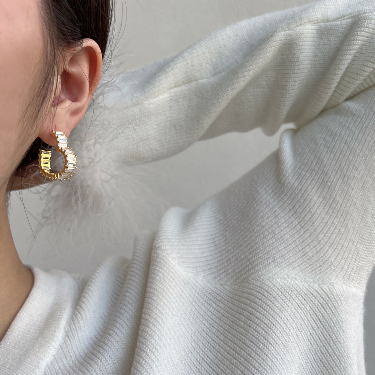 [HOT]Radiant Heart Cutout Earrings