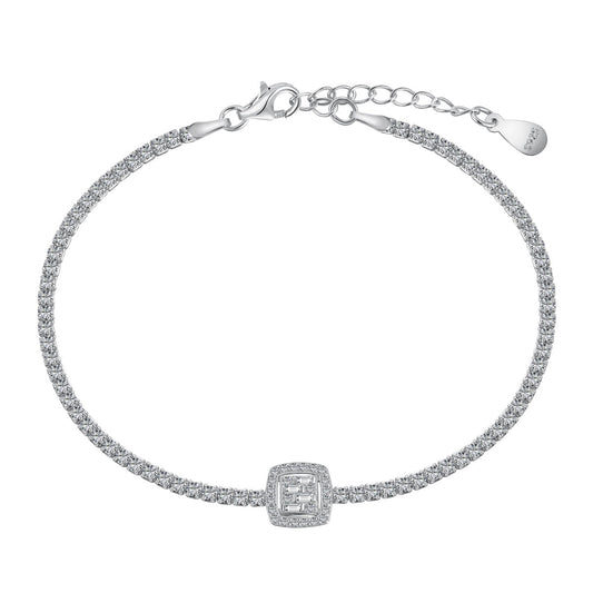 [HOT]Luxurious Dazzling Square Shape Banquet Bracelet