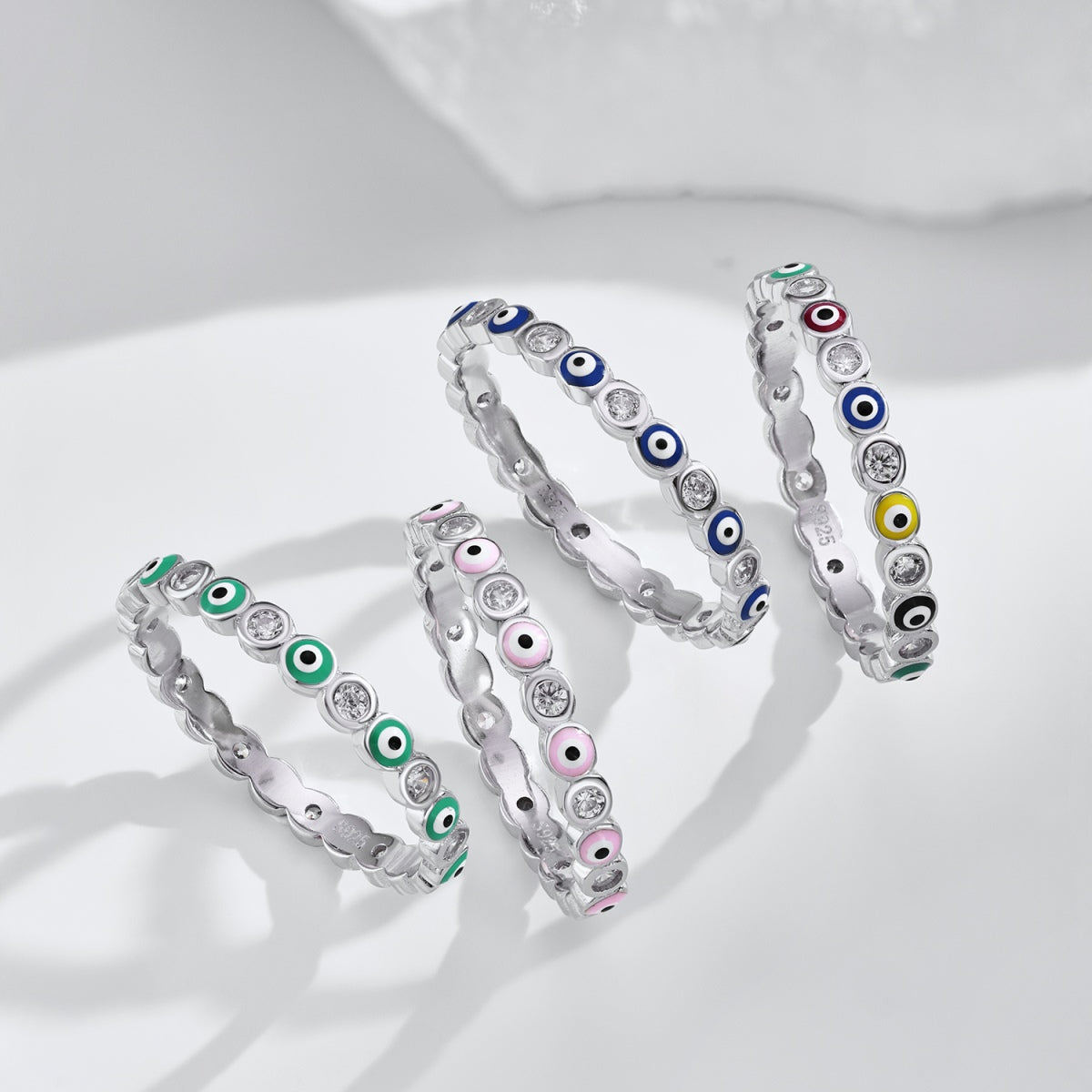 [HOT]Sparkling Vibrant Round Shape Daily Ring
