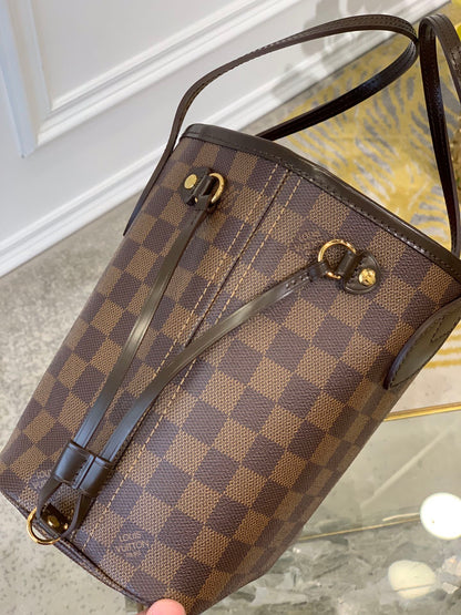 JAMAIS PLEIN MM AVEC DUSTBAG TOILE DAMIER EBENE 29CM