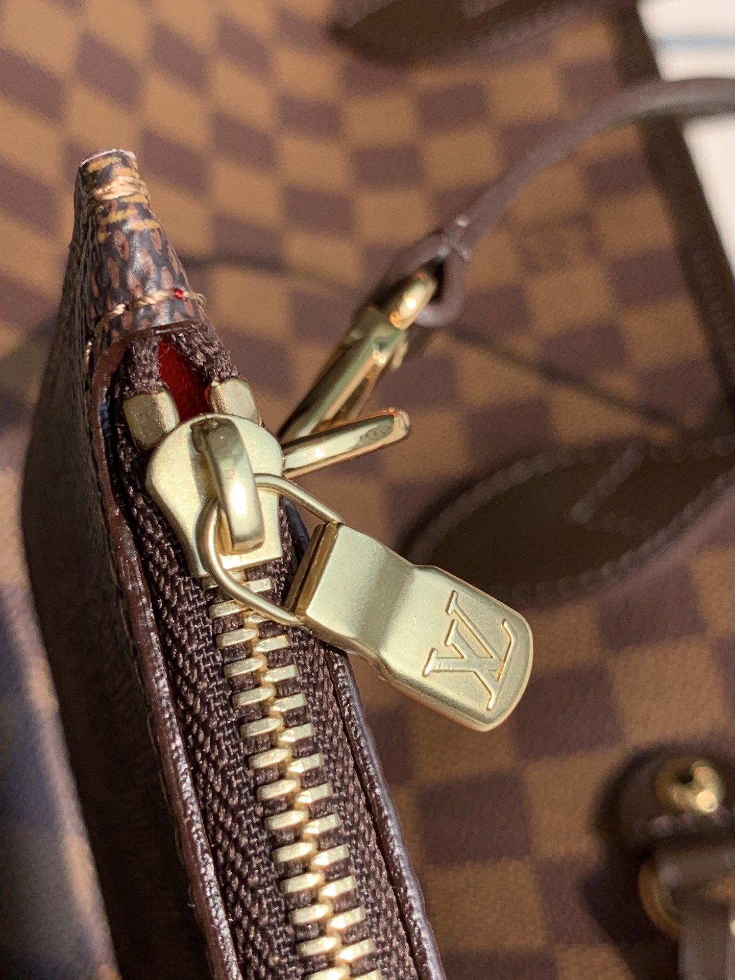 JAMAIS PLEIN MM AVEC DUSTBAG TOILE DAMIER EBENE 29CM