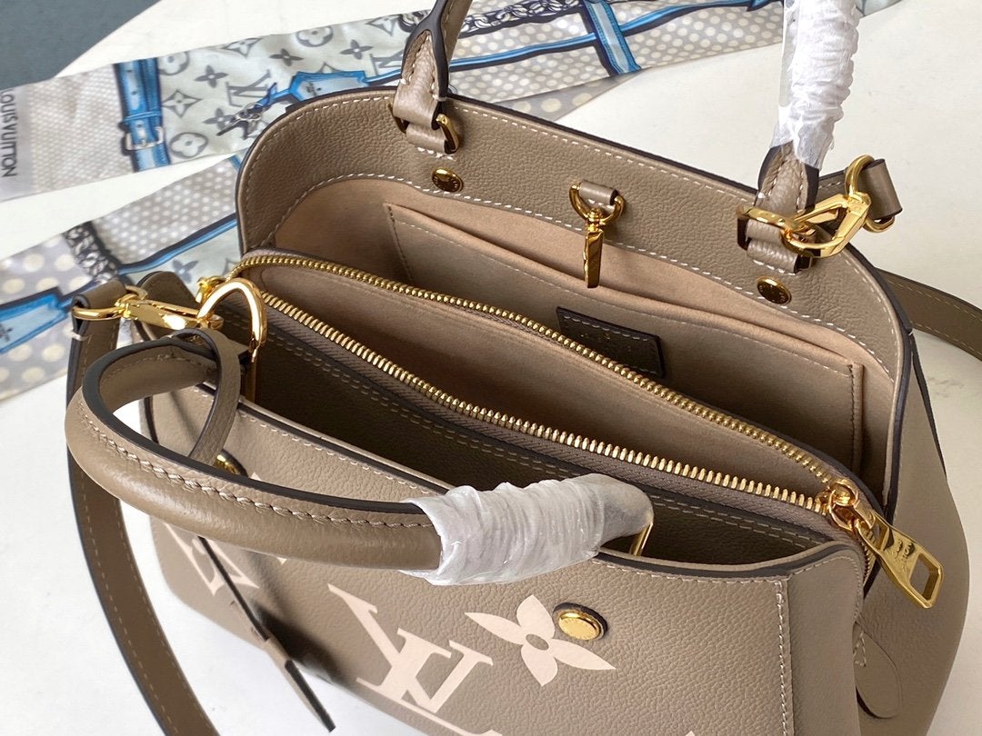 モンテーニュ BB 29CM ベージュ モノグラムレザー