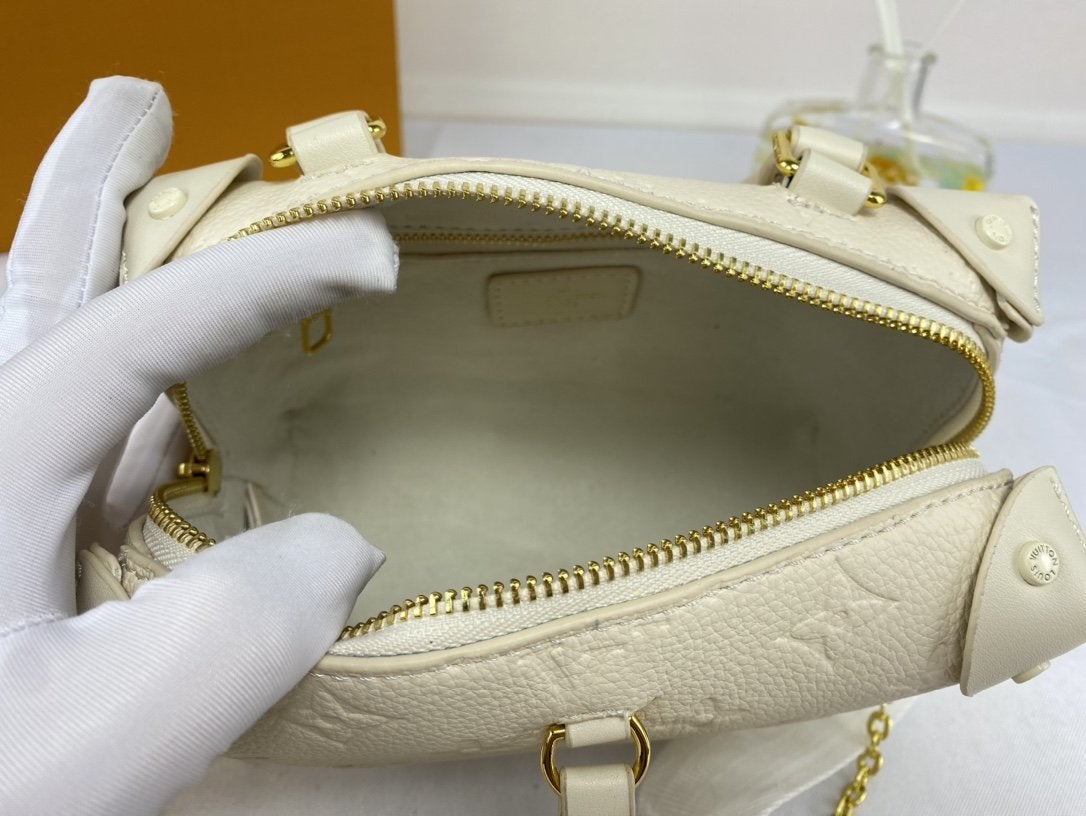 LV プティ マル スープル ホワイト モノグラム アンプラント