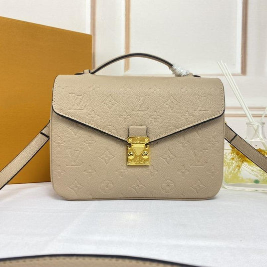 Pochette Métis Louis Vuitton 25 cm Beige