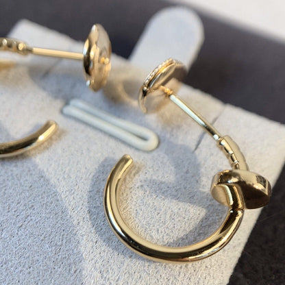 JUSTE EARRINGS PINK GOLD