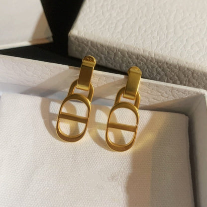 BOUCLES D'OREILLES CD OR