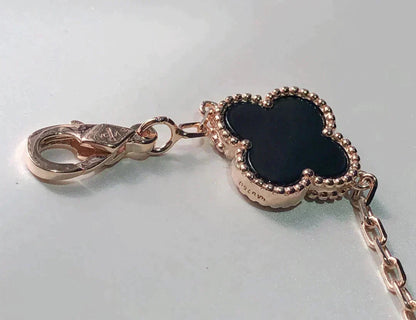 CLOVER 5 MOTIFS MULTICOLOR BRACELET
