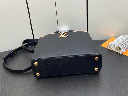 カプシーヌ BB 27 ブラック トリヨン ゴールドハードウェア