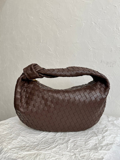 BV SMALL JODIE 48CM CUIR DAIM CHOCOLAT 