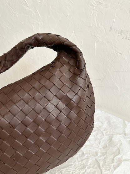 BV SMALL JODIE 48CM CUIR DAIM CHOCOLAT 