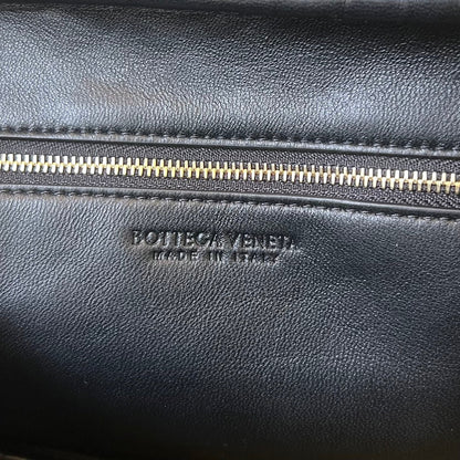 BV ゲッタウェイ スモール 23cm ブラック ラムスキン
